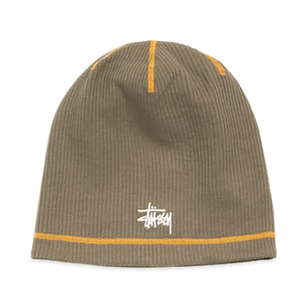 Stussy Waffle Skullcap "Olive Drab"