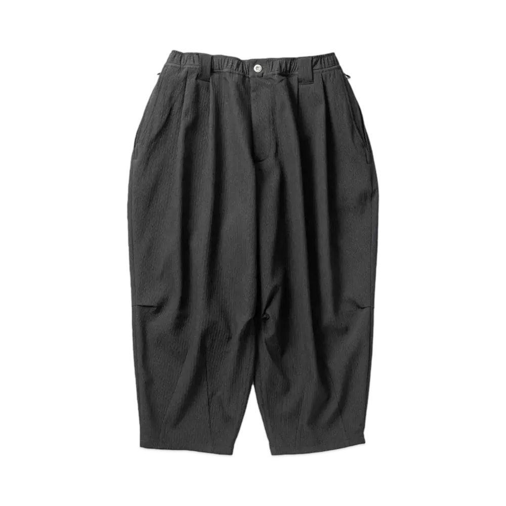 TIGHTBOOTH Synthe Cord Cropped Pants "Black"