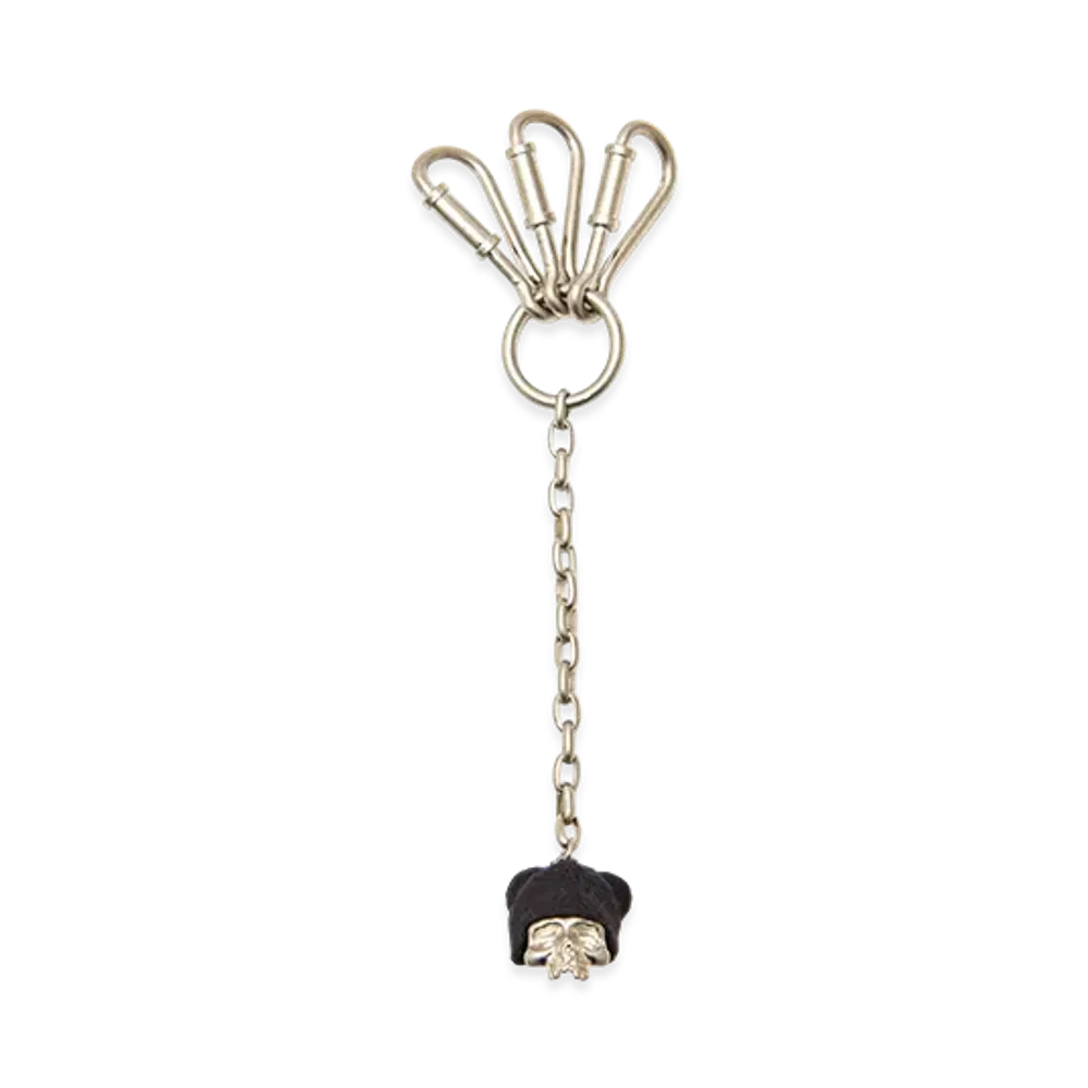 UNDERCOVER Brass Chain Keychain "Silver"