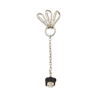 UNDERCOVER Brass Chain Keychain "Silver"