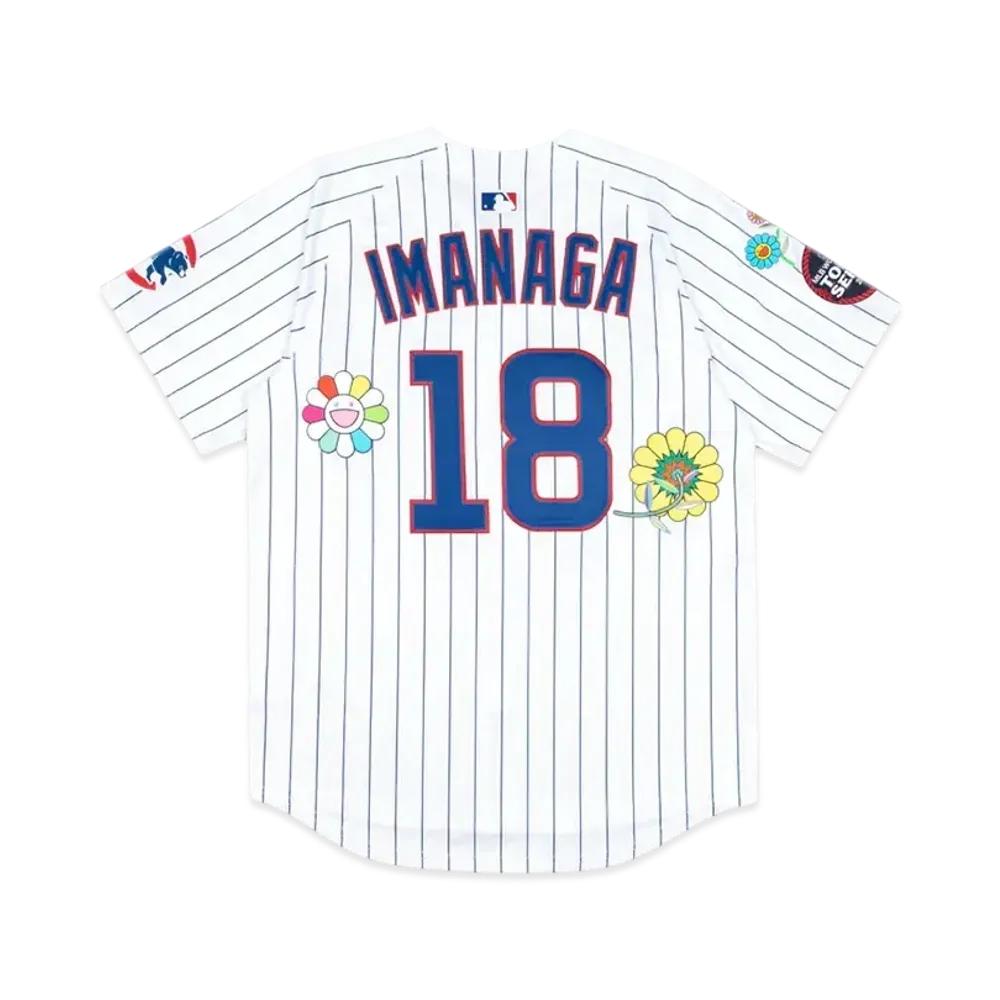 Takashi Murakami x MLB World Tour Tokyo Series 2025 Cubs Imanaga Jersey "Blue"