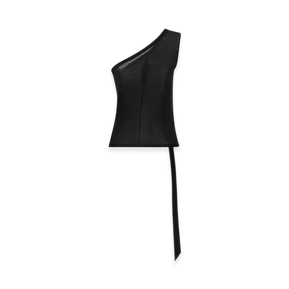 Rick Owens DRKSHDW Women's Ziggy' Top "Black"