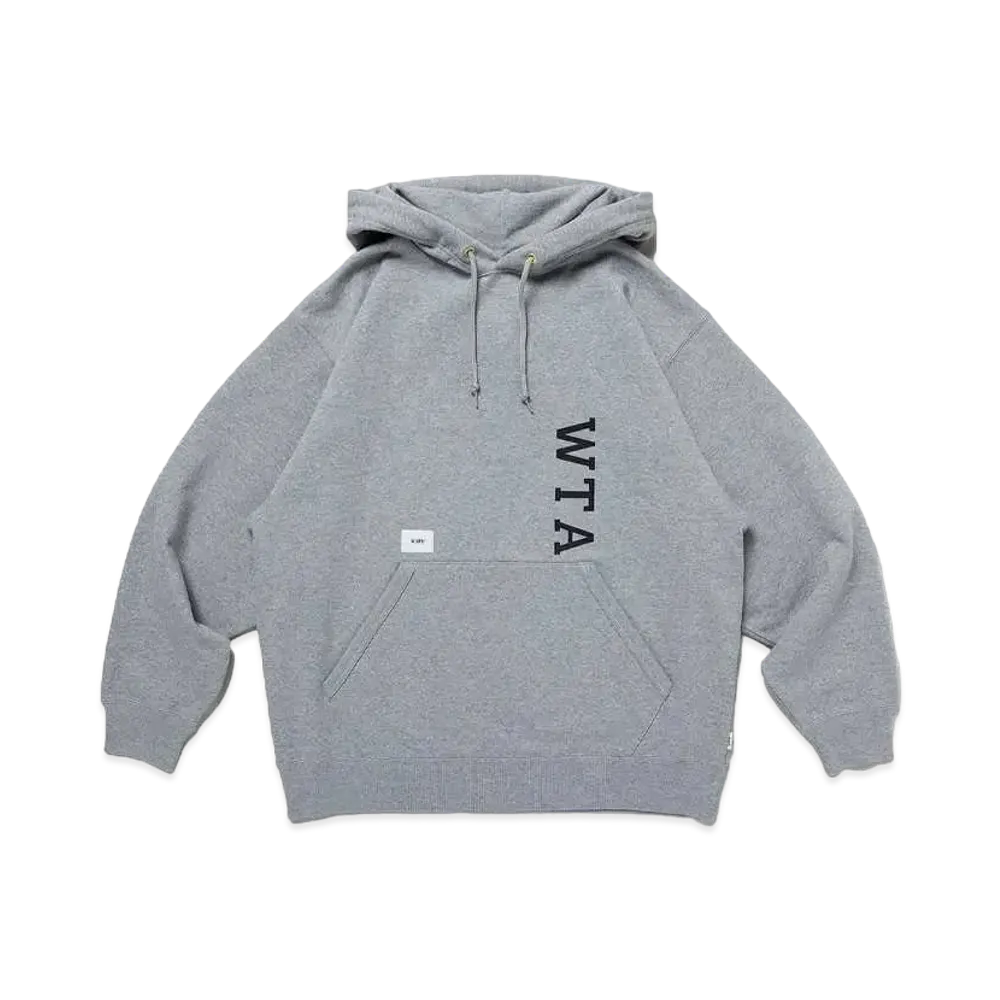 WTAPS Design 01 / Hoody / Cotton. College "Ash Gray"