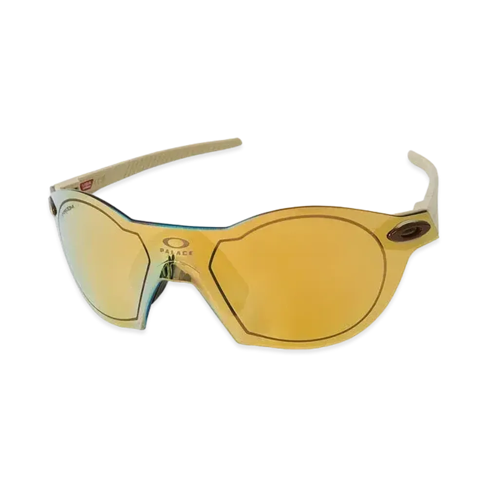 PALACE OAKLEY Subzero Sunglasses "Matt Sand / Prizm 24K"