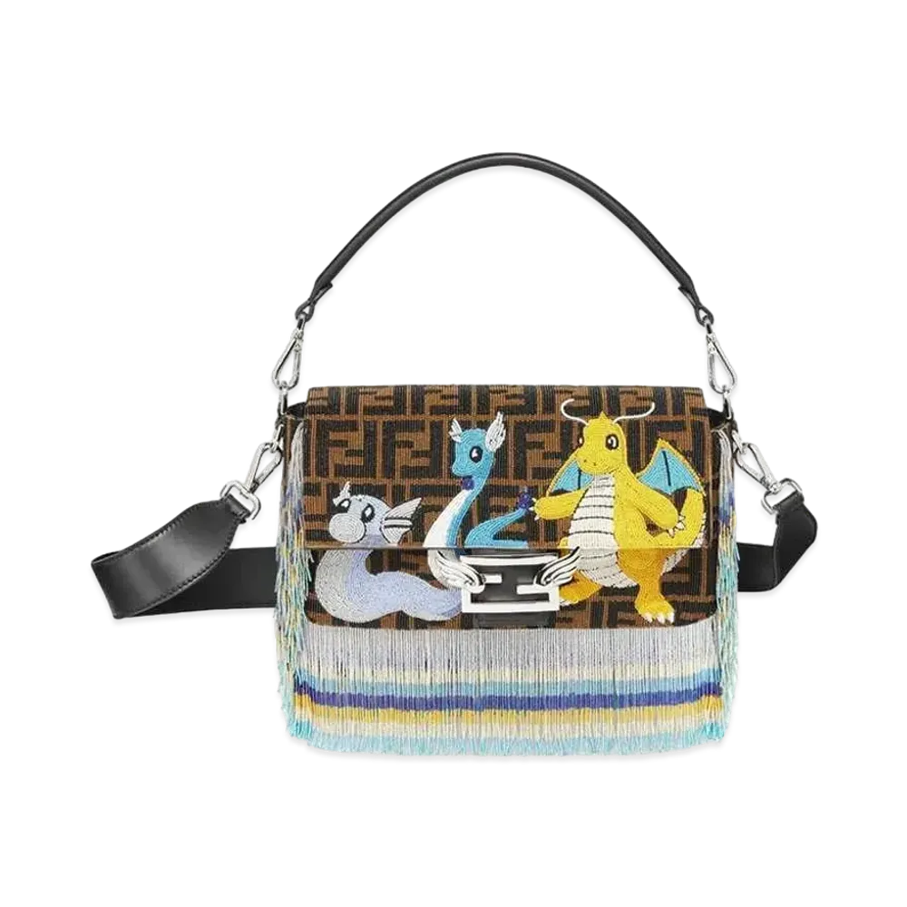 Pokemon x Fragment x FENDI Baguette Beads Bag "Multi Color"
