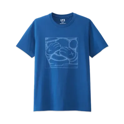 KAWS x Uniqlo Chum Tee "Blue"