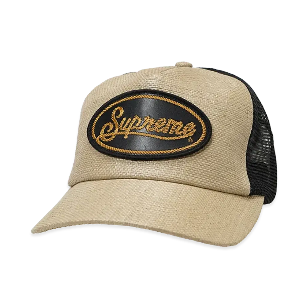 Supreme Raffia Mesh Back 5-Panel 