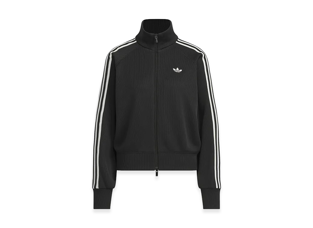 adidas Women's Knit Balloon Track Top "Black"