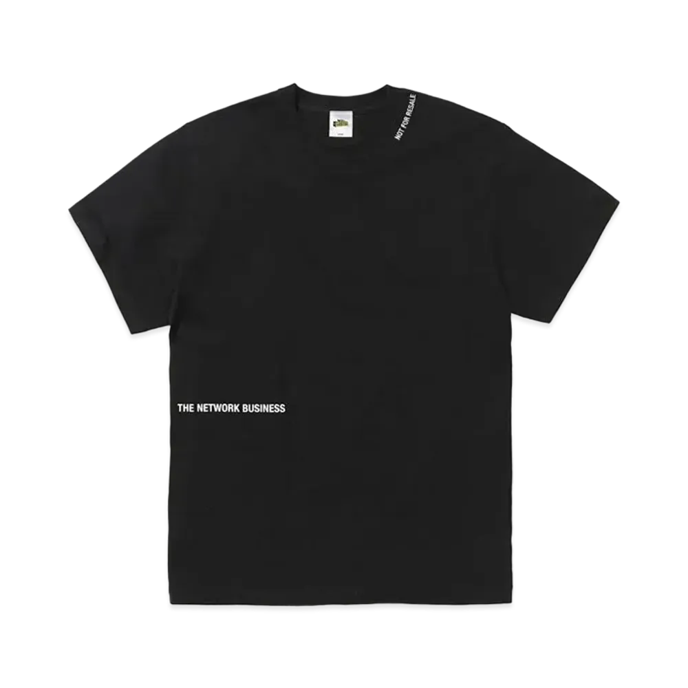 THE NETWORK BUSINESS Basic Line T-shrit "Black" TNBC006-BLK