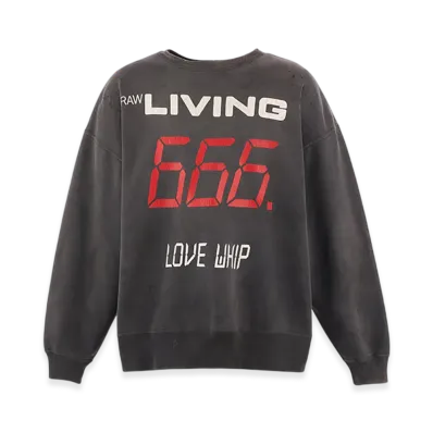 SAINT Mxxxxxx Crew Neck Sweat 666 "Black"