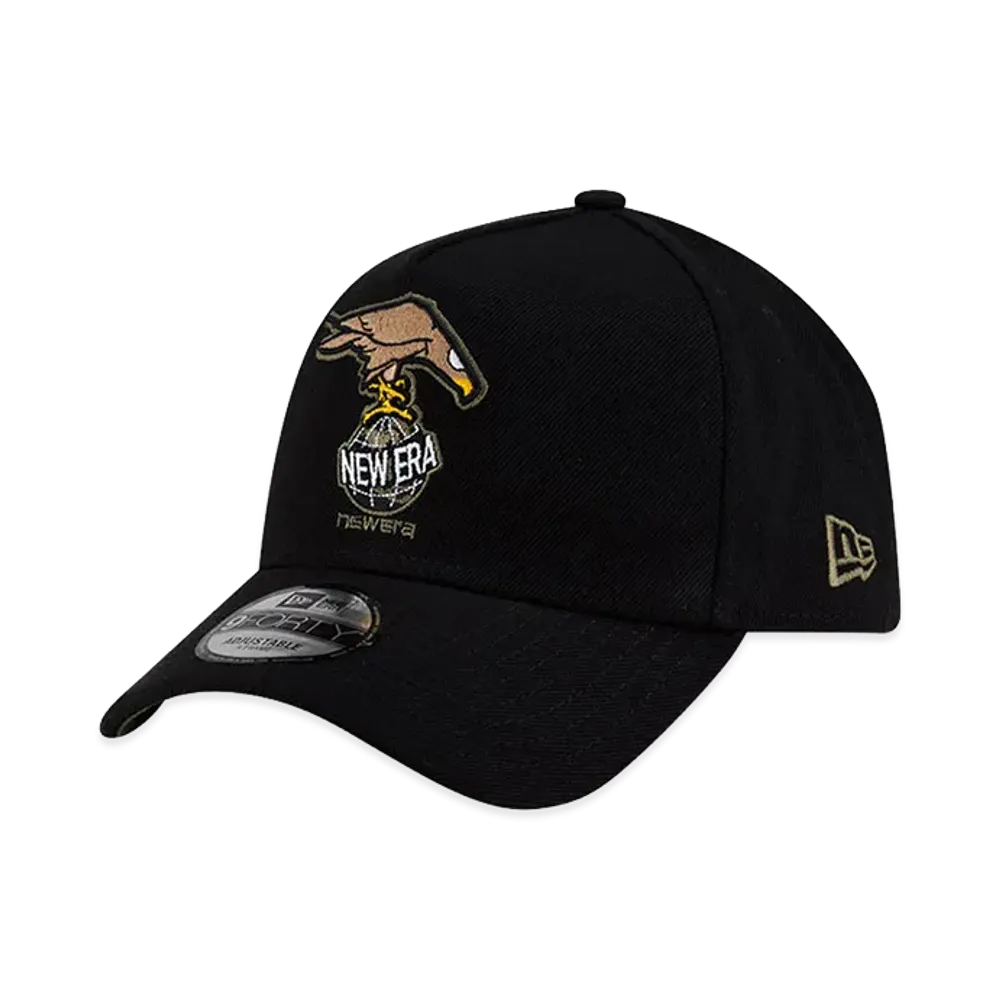 NEW ERA x Rodrigo Roji 9Forty A-Frame Soccer "Black"