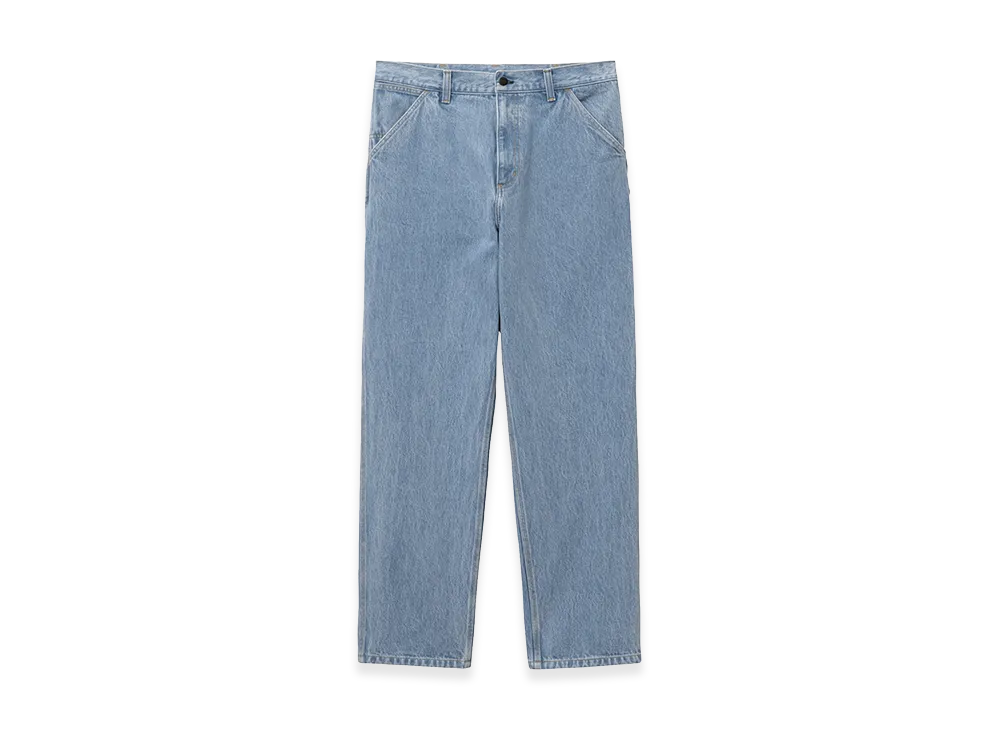 Carhartt WIP Single Knee Pant "Blue(Stone Bleached)"