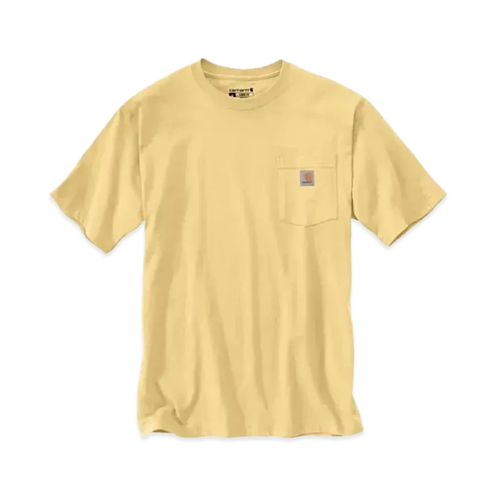 カーハート ルーズフィット ショートスリーブ ポケット Tシャツ "ペールサン"