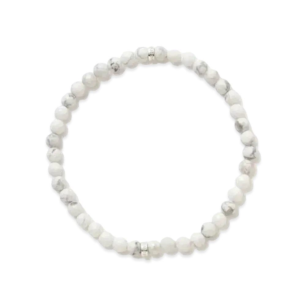 mastermind JAPAN Howlite Anklet "Howlite"