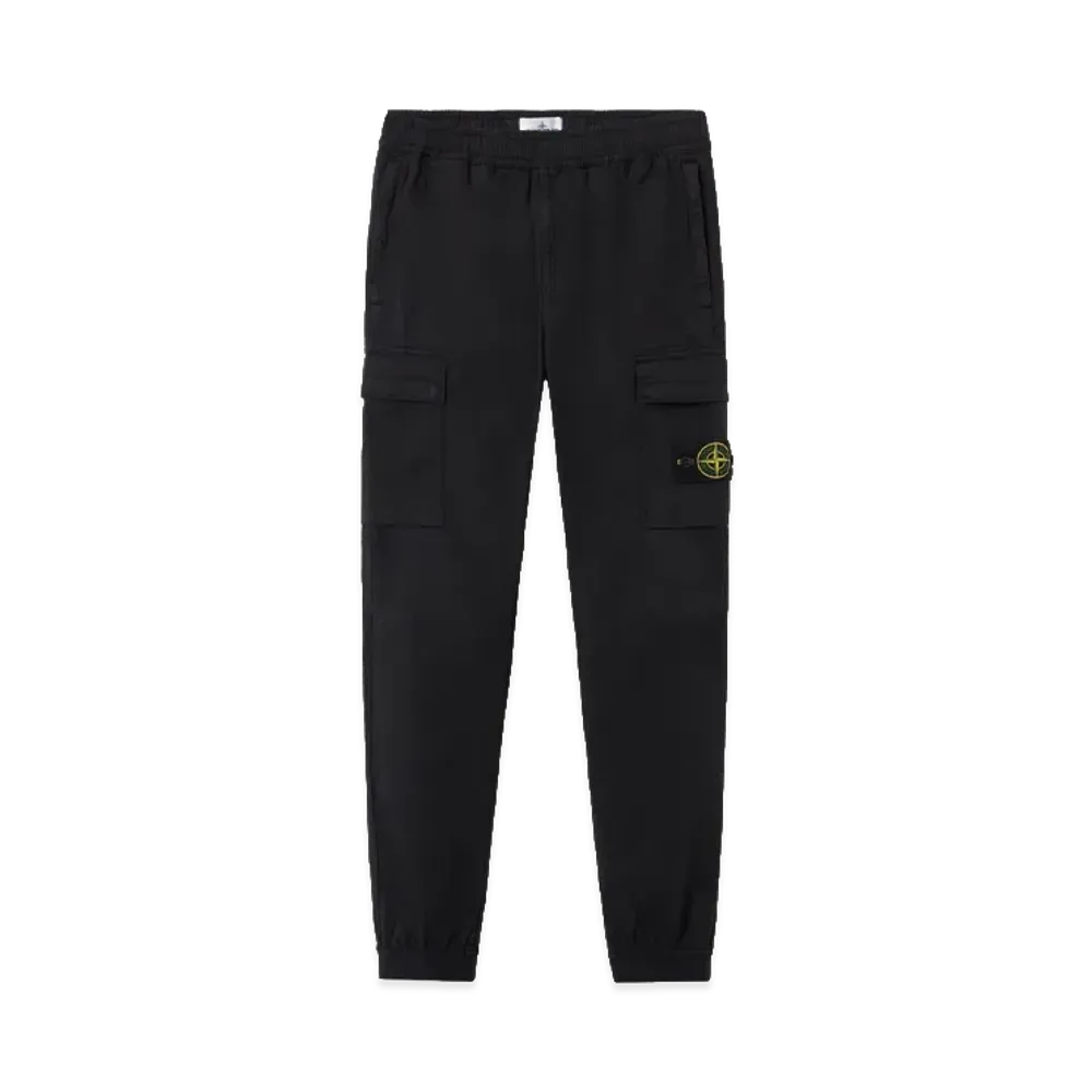 Stone Island 3100031 Stretch Organic Cotton Twill "Black"