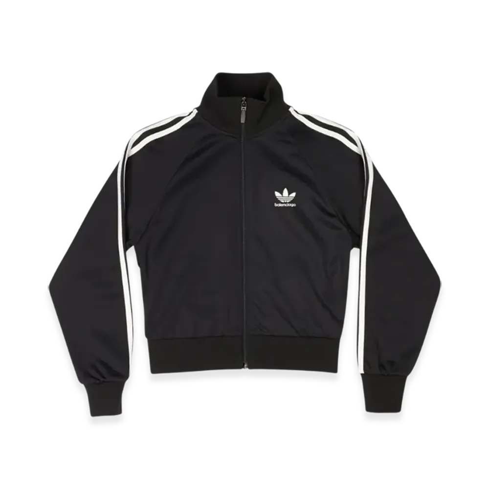 BALENCIAGA Women's x adidas Zip-Up Track Jacket "Black"