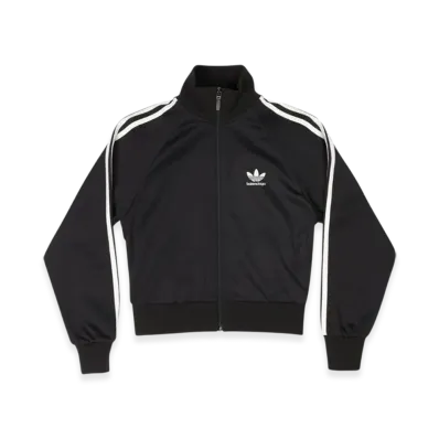 BALENCIAGA Women's x adidas Zip-Up Track Jacket "Black"
