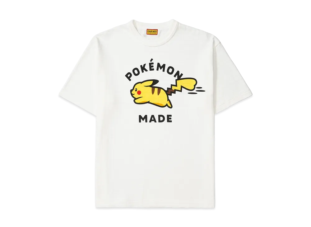 HUMAN MADE x Pokemon Made Graphic T-Shirt #1 (Pikachu) "White"
