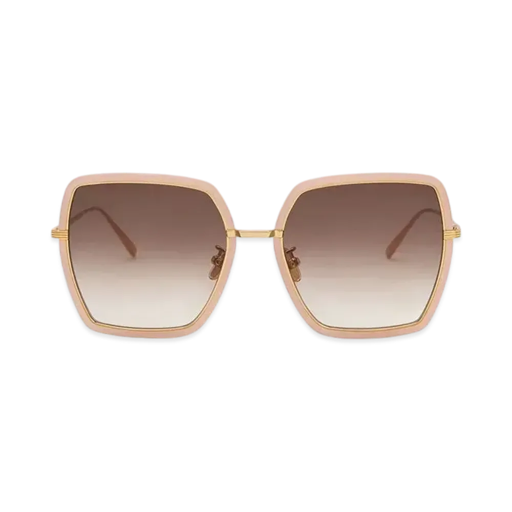 CHARLES & KEITH Oversized Square Butterfly Sunglasses "Pink"