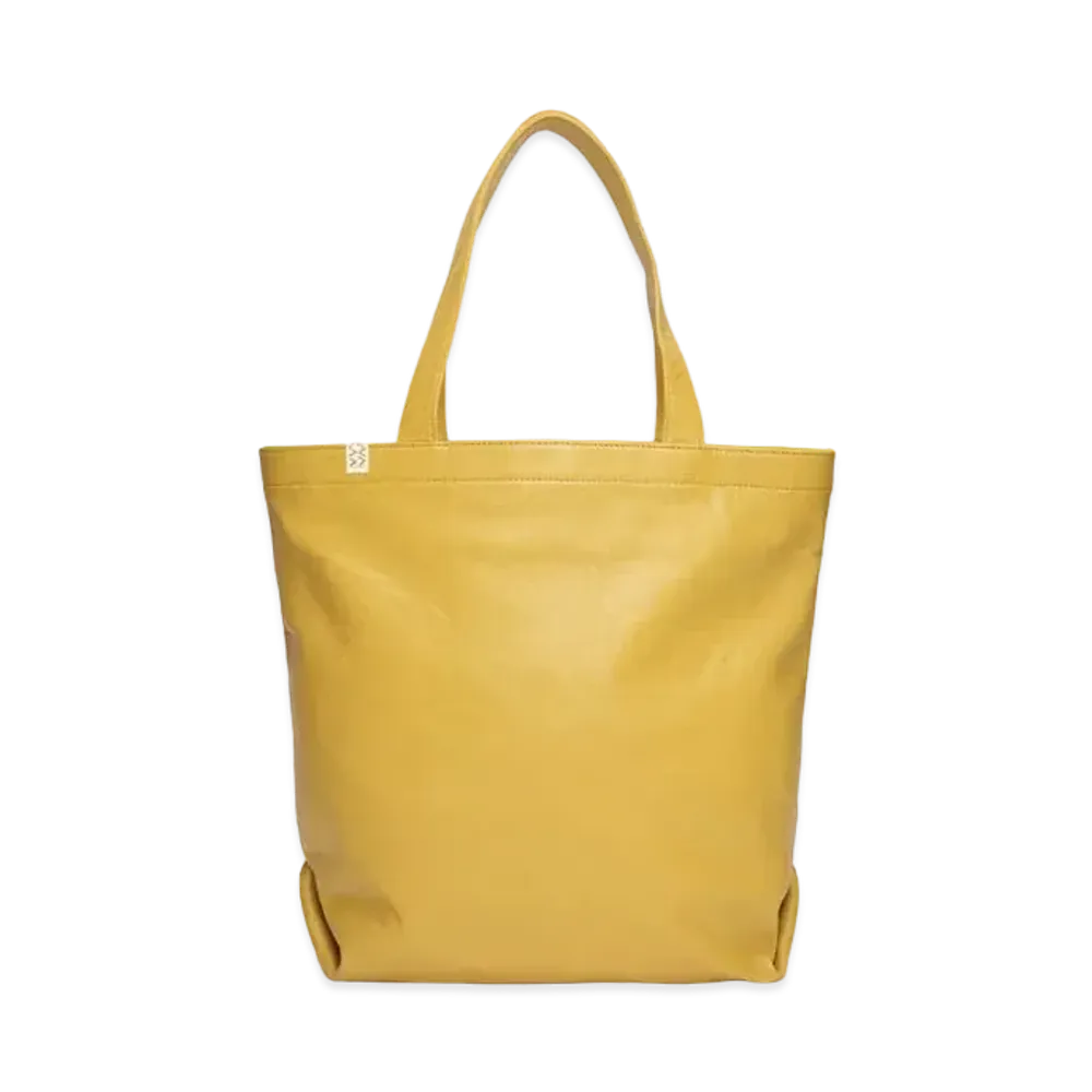 visvim Leather Tote (L) (Fr Veg.Lb) "Mustard"