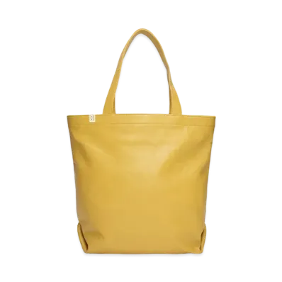 visvim Leather Tote (L) (Fr Veg.Lb) "Mustard"