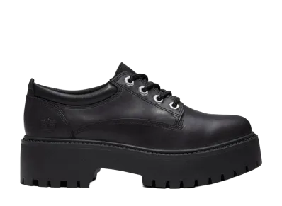 Timberland Women's Stone Street Lace Up Shoe "Black"
