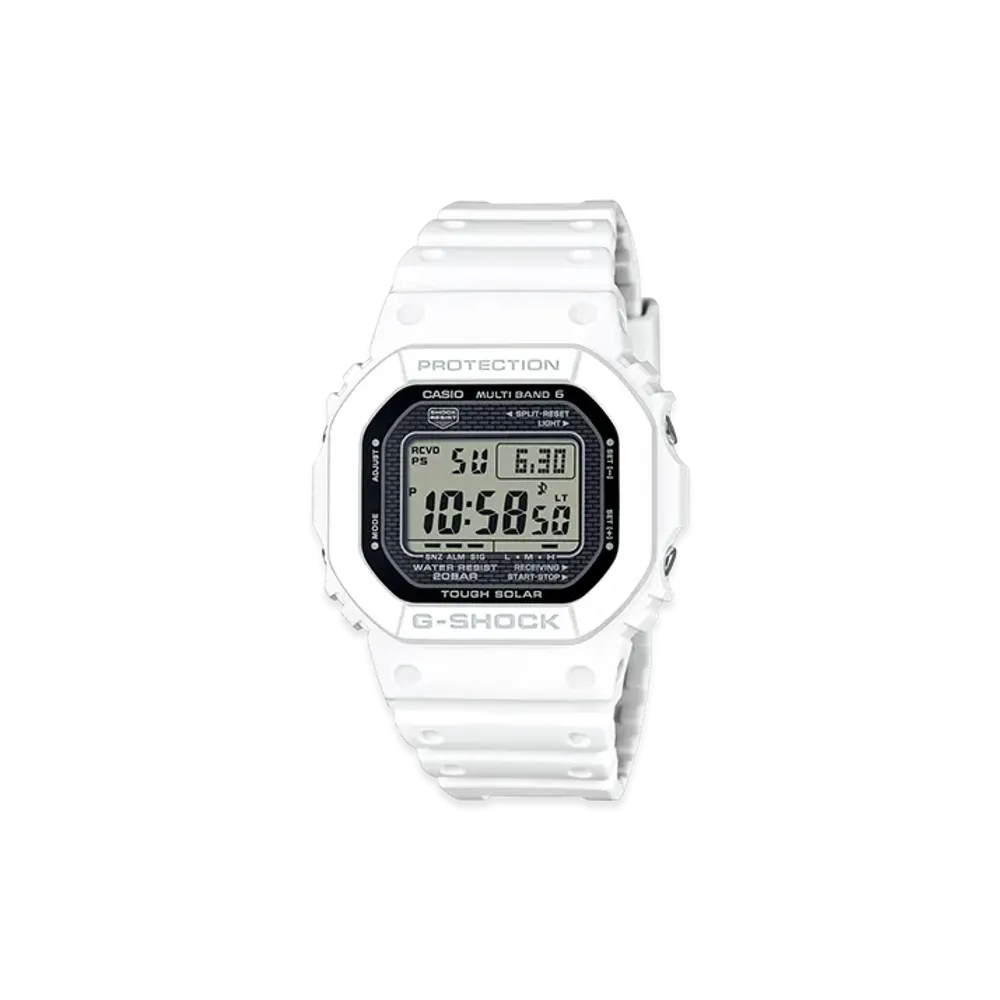 Casio G-Shock 5000 Radio Solar Digital M Watch "White/Comb"