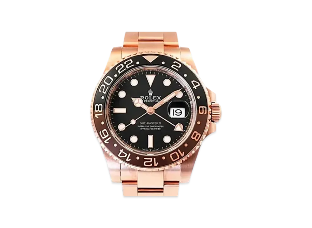 ロレックス GMTマスター II 黒文字盤 126715CHNR