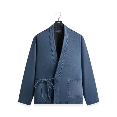 Kith Indigo Fleece Karter Gi Jacket "Vast"