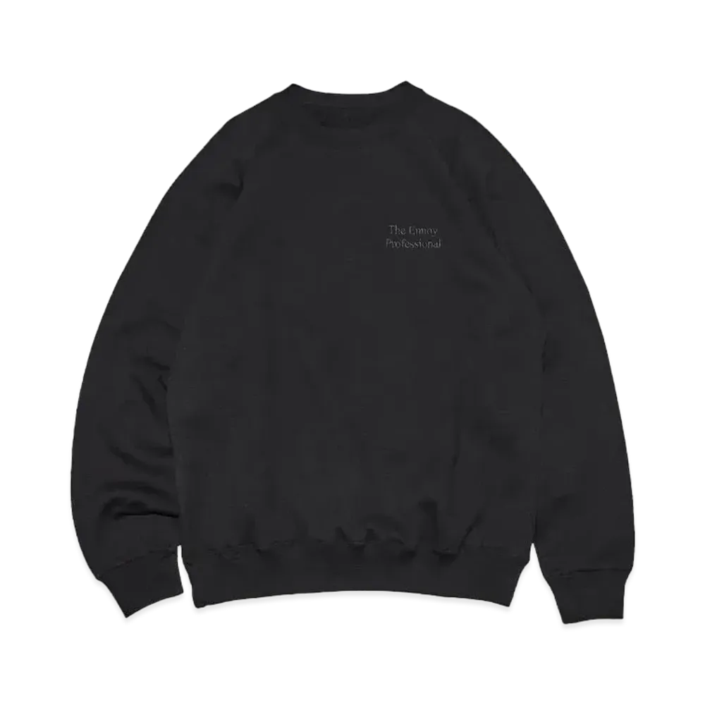 ENNOY x Stylistshibutsu 22AW Crew Sweat "Black" AW22BRENCT01NTL