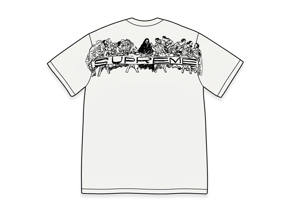 Supreme Supper Tee "White"