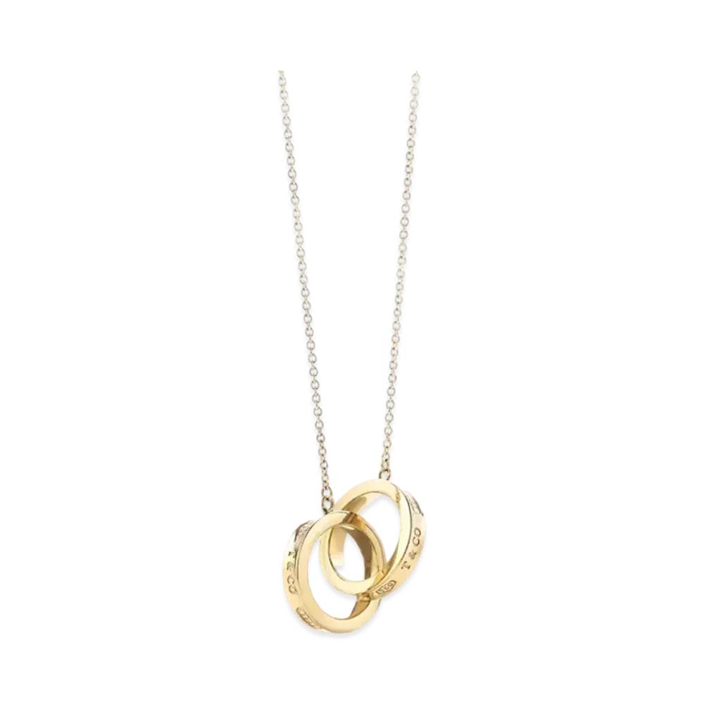 Tiffany & Co. Tiffany 1837 Interlocking Circles Pendant 18K "Yellow Gold"