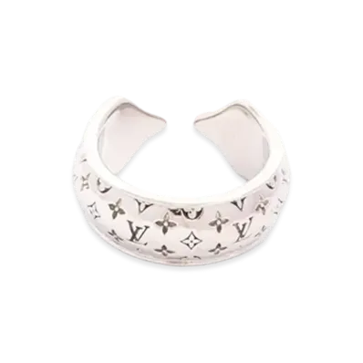 Louis Vuitton Nanogram Sweet Dreams Ring "Silver"