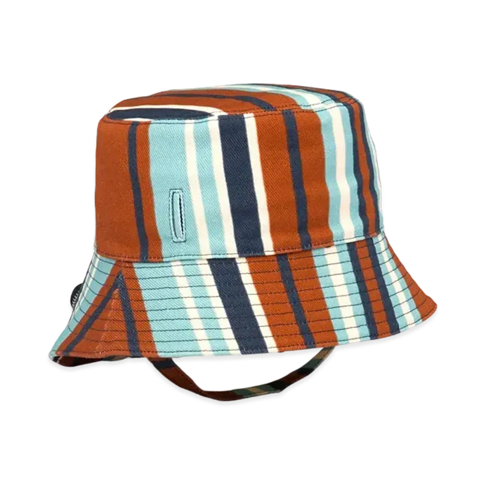 PRADA Print Drill Hat "Cognac"