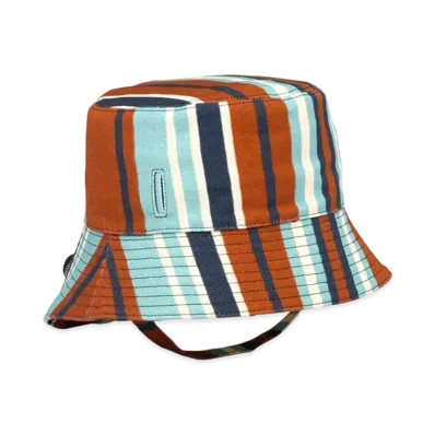 PRADA Print Drill Hat "Cognac"
