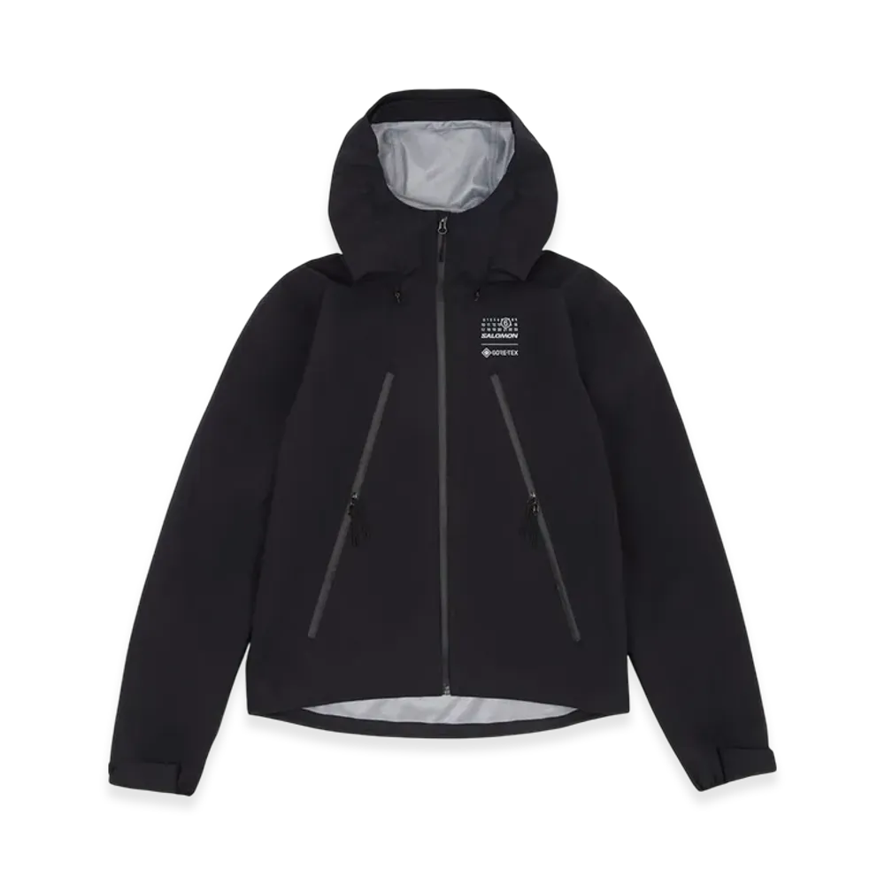 MM6 Maison Margiela x Salomon Women's Gore-Tex Hooded Windbreaker "Black"