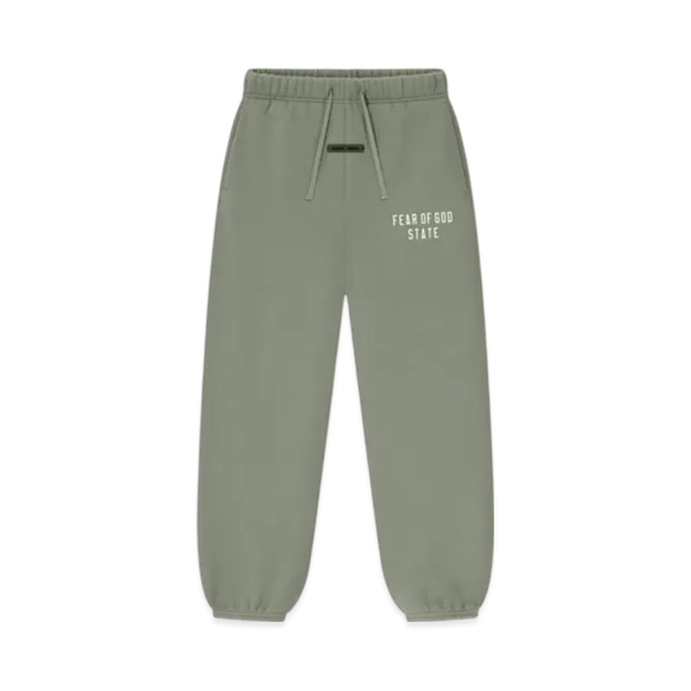 FEAR OF GOD ESSENTIALS Kids Classic Fleece Sweatpant "Moss"