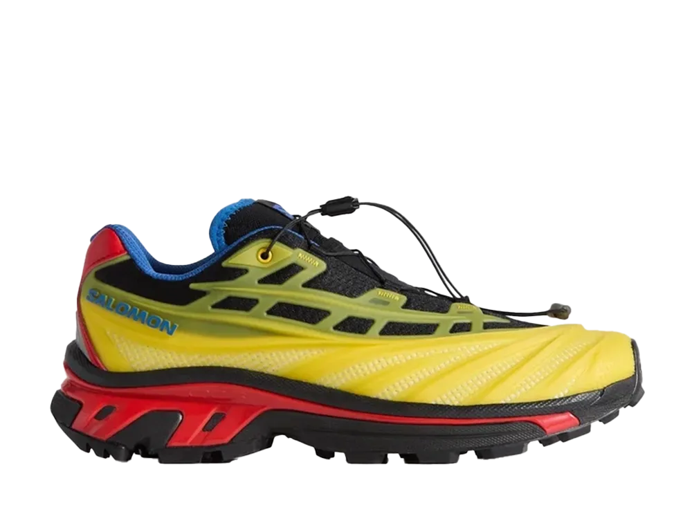 KITH × Salomon XT-EVO "Black/Lemon/Lava Falls"