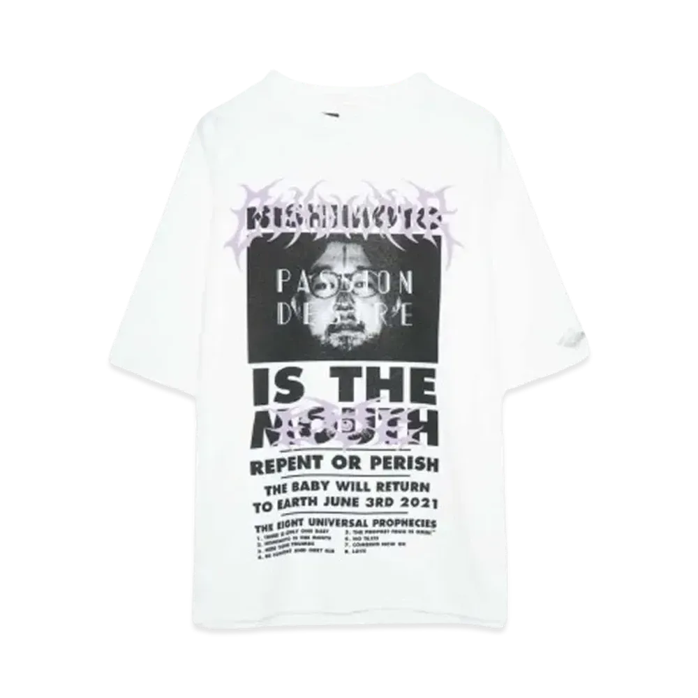 NISHIMOTO IS THE MOUTH x el conductorH COTTON CLASSIC T-SHIRT "WHT"