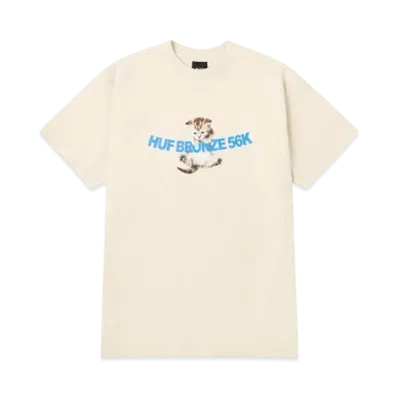 HUF x Bronze56K Hang In There Tee "Natural"