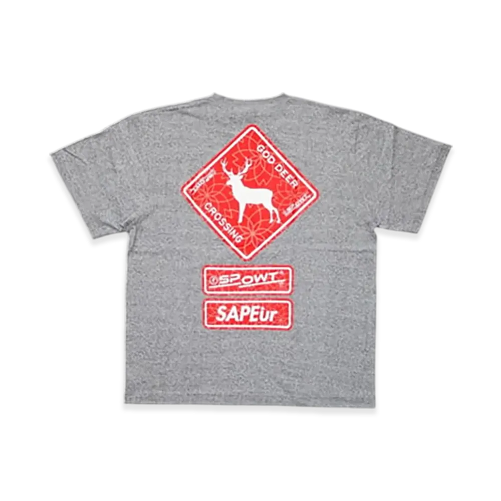 SAPEur x Spowt S/S Tee "Gray"