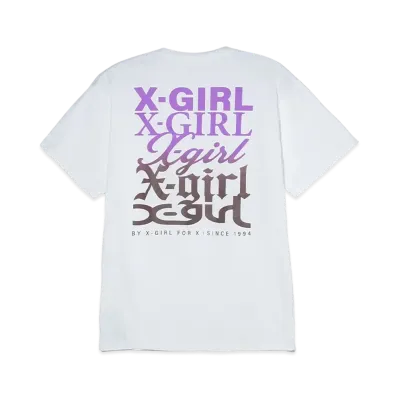 X-Girl Various Logos S/S Tee "White"