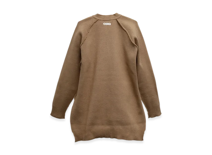 COMME des GARCONS CDG Outsided Seam Cardigan COMME des GARCONS CDG Outsided Seam Cardigan