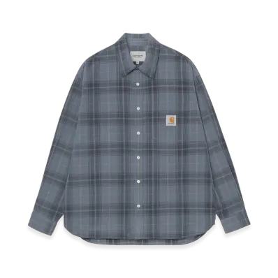 Carhartt WIP L/S Wilber Shirt "Wilber Check/Velvet Blue"