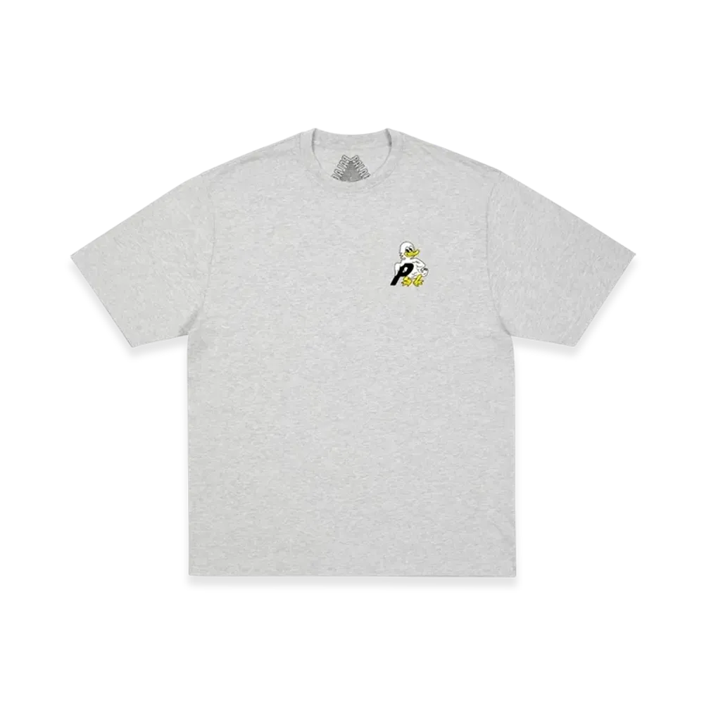 PALACE Duck Off T-Shirt "Grey Marl"