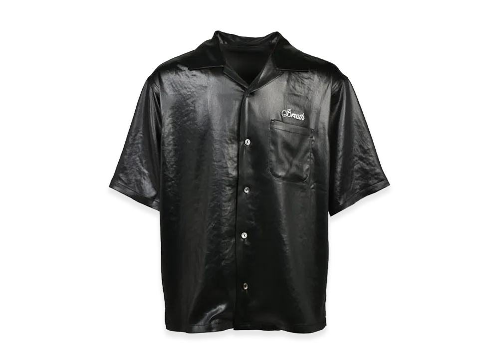 BREATH Glory Satin SS Shirt "Black"