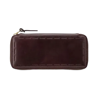 visvim LEATHER LONG WALLET "Burgundy"