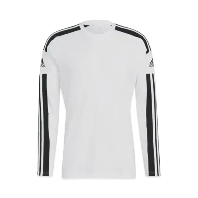 adidas Squadra 21 Long Sleeve Jersey "White/Black"