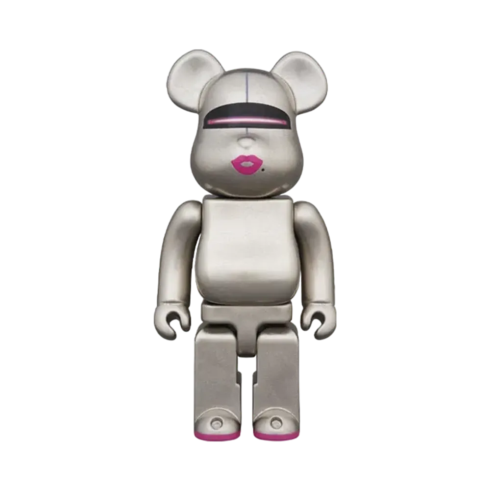 Bearbrick Kutani HAJIME SORAYAMA (PURE PLATINUM LEAF) 400%