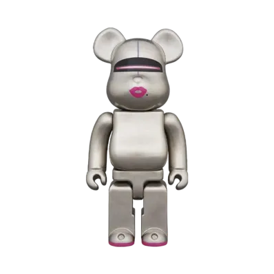 Bearbrick Kutani HAJIME SORAYAMA (PURE PLATINUM LEAF) 400%